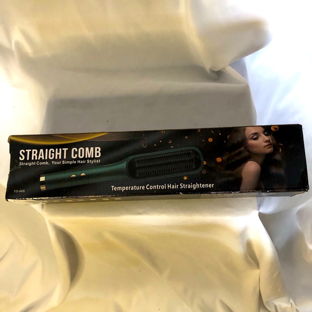 Straight Comb Hair Stylist - Black